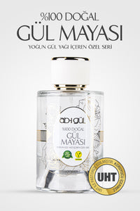 Ab-ı Gül | %100 Saf Gül Mayası 100 ML | Eşsiz Rosa Damascena Güllerinden