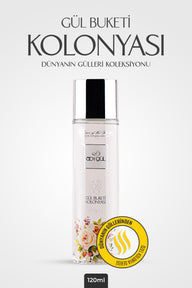 Gül Buketi Kolonyası 120 ML Geleneksel Dökme | Rose Bouquet Eau De Cologne - World of Roses