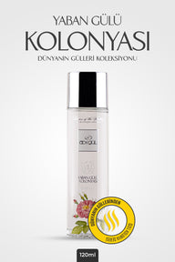 Yaban Gülü Kolonyası 120 ML Geleneksel Dökme | Wild Rose Eau De Cologne - World of Roses
