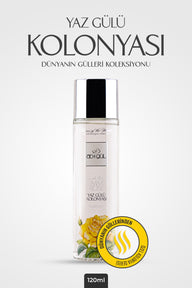 Yaz Gülü Kolonyası 120 ML - Geleneksel Dökme | Summer Rose Eau De Cologne - World of Roses