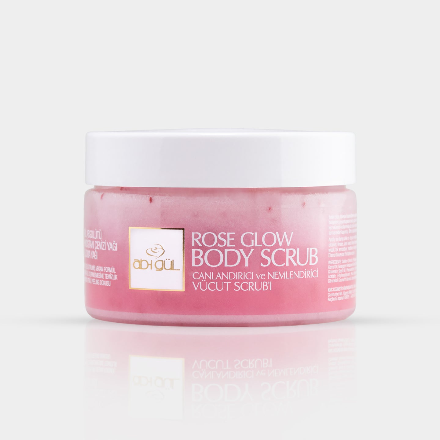 Gül Body Scrub 250ml | Canlandırıcı ve Nemlendirici