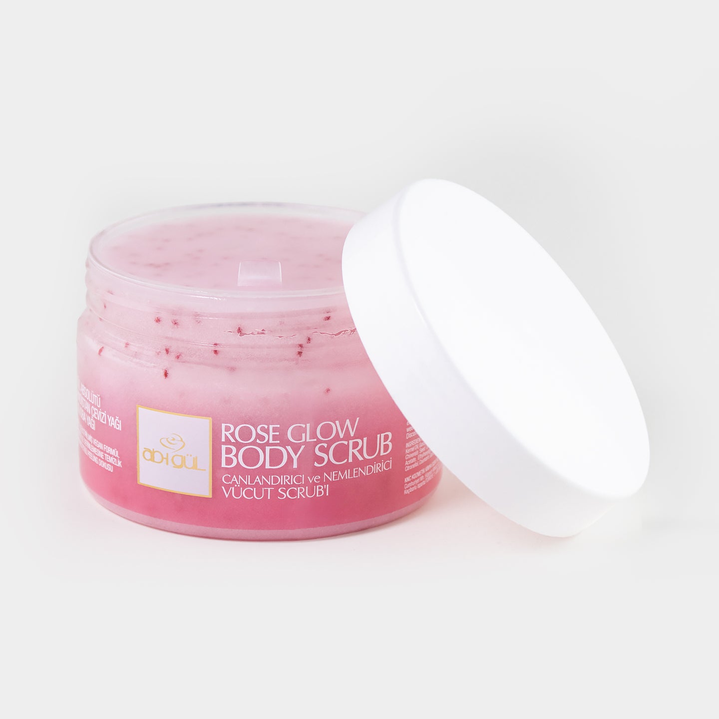 Gül Body Scrub 250ml | Canlandırıcı ve Nemlendirici