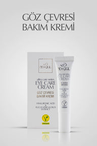AB-I GÜL GÖZ ÇEVRESİ BAKIM KREMİ 15ml | Hyalüronik Asit ve Deniz Yosunu Özlü Nemlendirici Göz Altı Kremi, Vegan