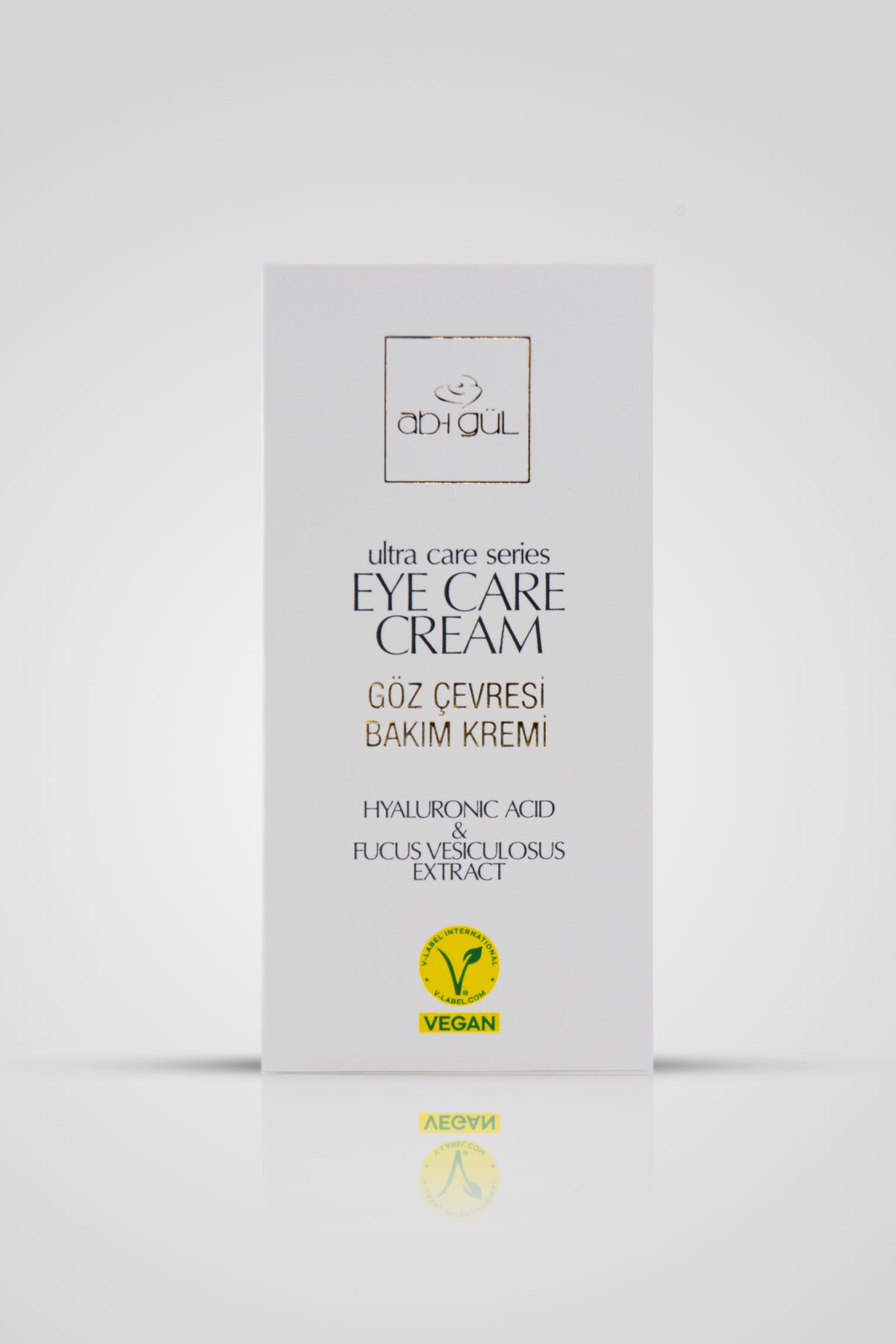 AB-I GÜL GÖZ ÇEVRESİ BAKIM KREMİ 15ml | Hyalüronik Asit ve Deniz Yosunu Özlü Nemlendirici Göz Altı Kremi, Vegan