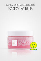 Gül Body Scrub 250ml | Canlandırıcı ve Nemlendirici