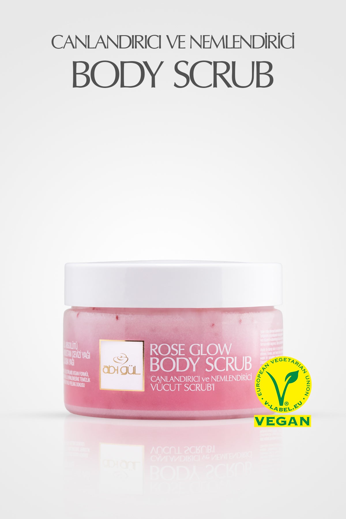 Gül Body Scrub 250ml | Canlandırıcı ve Nemlendirici